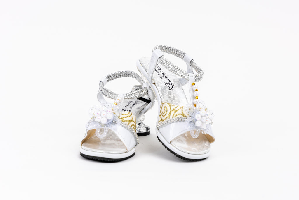 Frilly Jungle Ivory Glow Sandal