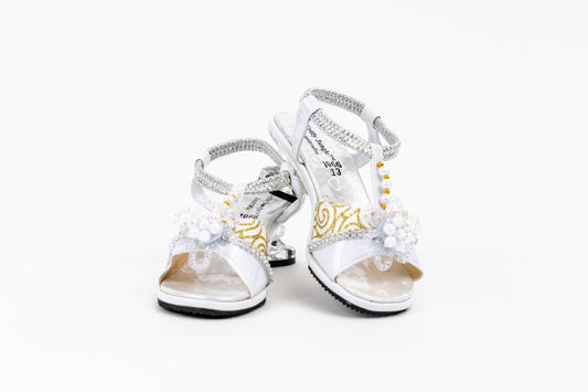 Frilly Jungle Ivory Glow Sandal
