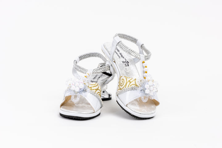 Frilly Jungle Ivory Glow Sandal