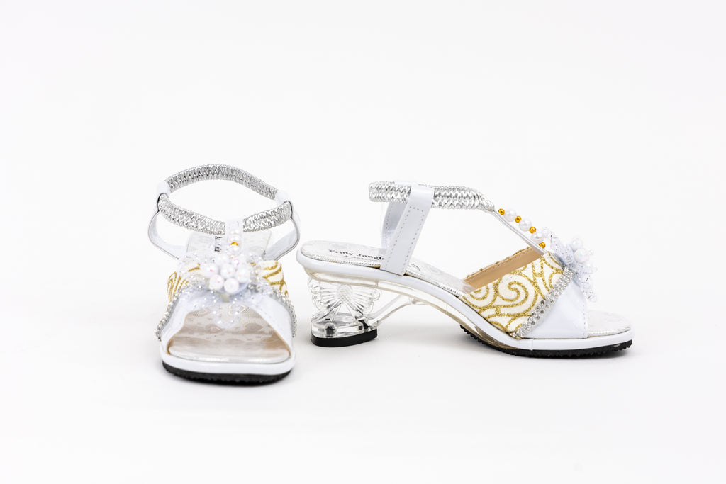 Frilly Jungle Ivory Glow Sandal