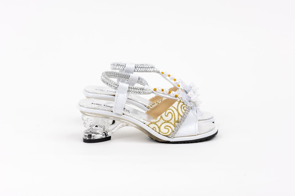 Frilly Jungle Ivory Glow Sandal