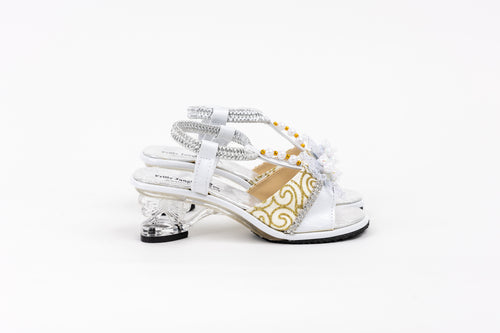 Frilly Jungle Ivory Glow Sandal