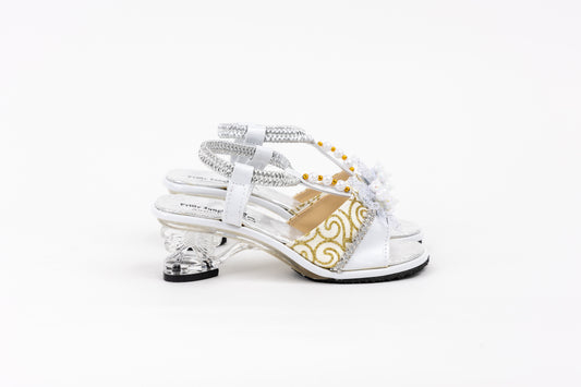 Frilly Jungle Ivory Glow Sandal